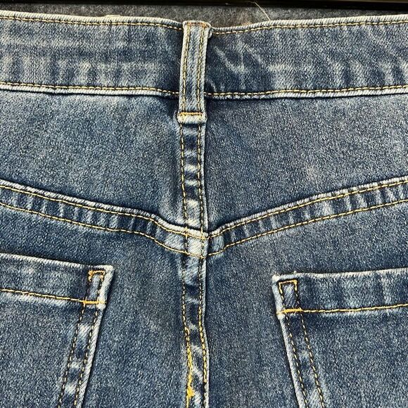 SOFT SURROUNDINGS Ultimate Denim Jeans Women's Sz 12 Blue High Rise Straight Leg - Picture 15 of 15